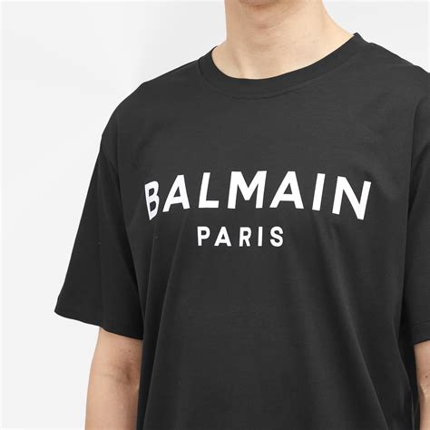 Balmain Paris Logo T-Shirt Black & White | END. (GB)