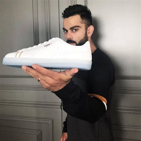 Virat Kohli launches first One8 and Puma collaborative sneaker