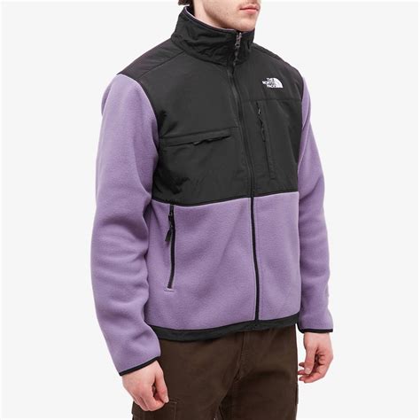 The North Face Denali Jacket Lunar Slate & Tnf Black | END. (SG)