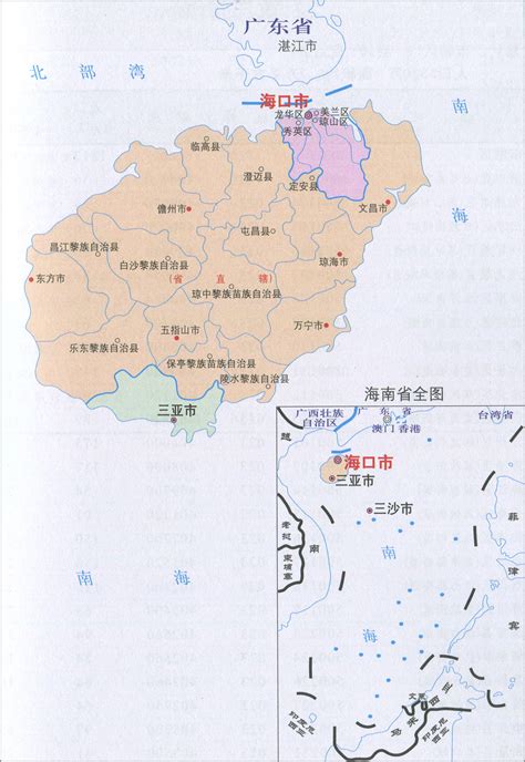 海南省19个市县名称的来历，海南人都不一定知道！