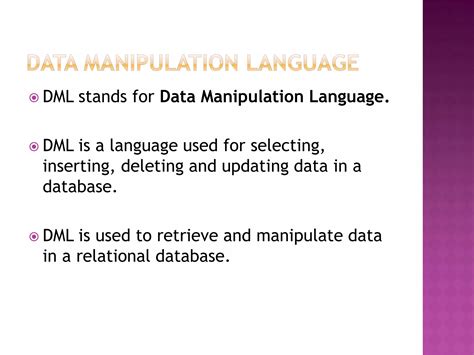Data Manipulation Language 的图像结果