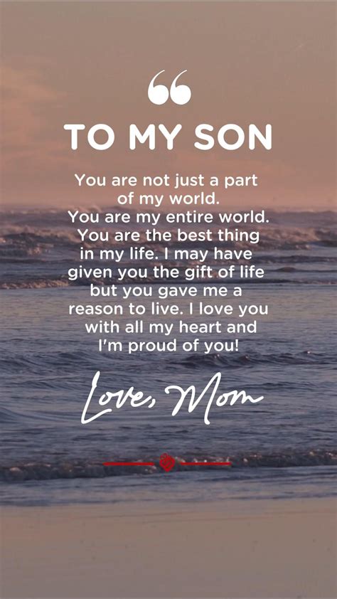 Best 13 120 Touching Mother And Son Quotes To Celebrate The Special ...