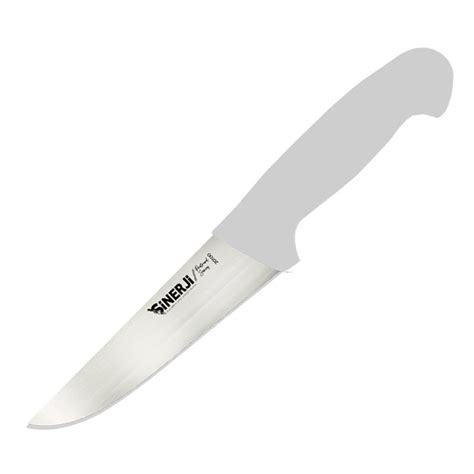 Sinerji Protrend No 0 Plastic Handle Butcher Knife, 12.5 cm, White Price