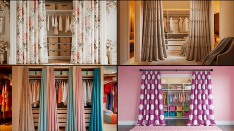 27 Stylish Curtains for Closet Door Solutions - Enthralling Gumption