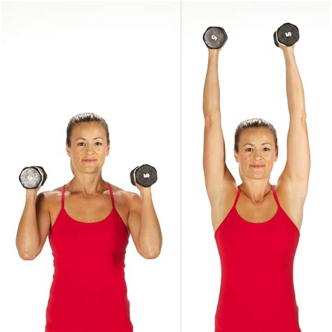 Standing Overhead Shoulder Press