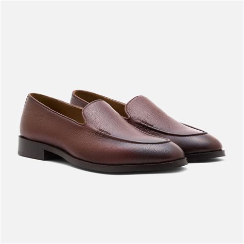 Brown Signature Slip Ons | Premium Handmade Crust Leather