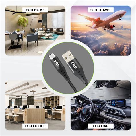ERD USB-C Cables | High-Speed Charging & Data Transfer