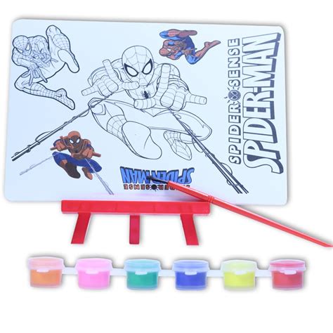 Mini Painting Art & Craft kit for Kids Canvas Painting kit with 12 Pre ...