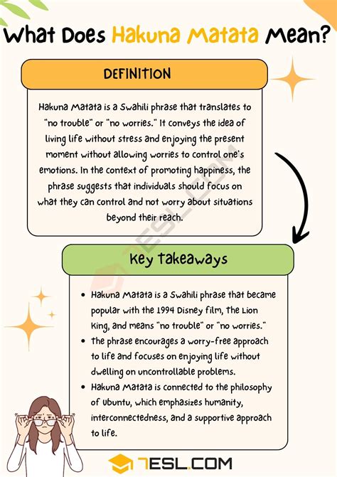 "Hakuna Matata" Meaning, Origin and Examples • 7ESL