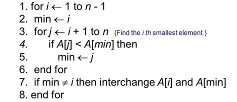 Image result for Selection Sort Algorithm
