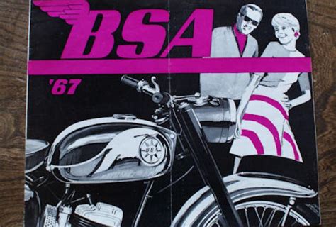 BSA 1967, Brochure | BRITISH Only Austria Fahrzeughandel GmbH