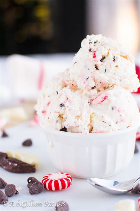 Peppermint Bark Ice Cream - A baJillian Recipes