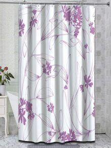 Floral Pattern Shower Curtain | SHEIN USA