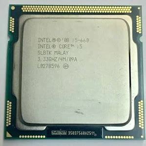 Intel I5 660 3.33 GHz LGA 1156 Socket 2 Cores Desktop Processor - Intel ...