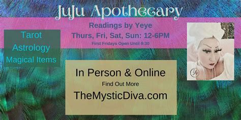 Yeye Readings at JuJu Apothecary in Monarca Art Space, 1225 Union Ave ...