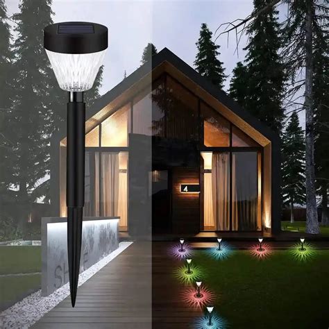 Led solar lights outdoor | waterproof decorative garden path light ...