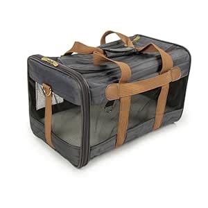 Sherpa Deluxe Charcoal Camel Pet Carrier, Large, Gray : Amazon.in: Pet ...