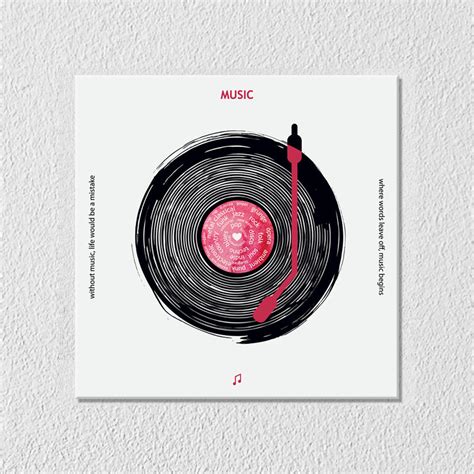 Vinyl Quote Canvas – Myindianthings