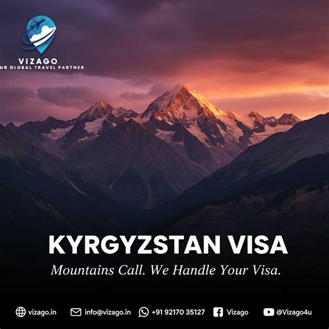 Kyrgyzstan eVisa from India – Apply Online | Vizago