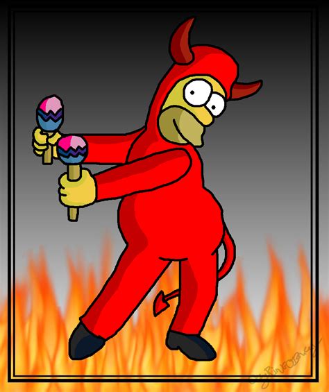 I am evil homer by OzzyRingoBrucey on DeviantArt