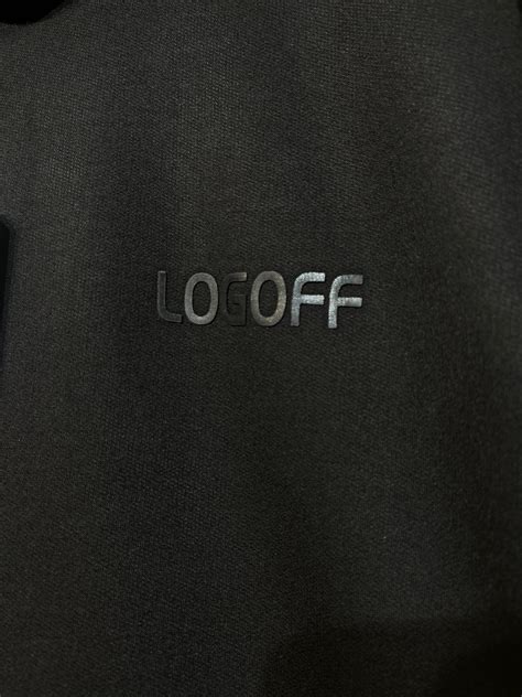 logoff zipper style hoodies