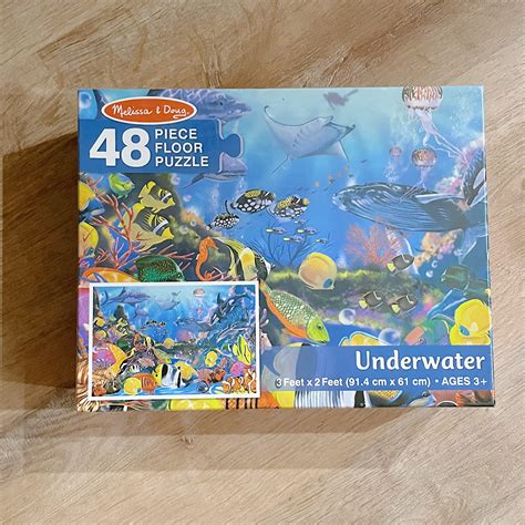 $4/mo - Finance Melissa & Doug Rainforest Floor Puzzle (48 pcs, 2 x 3 ...