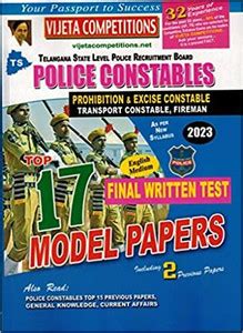 Telangana State Police Constables Final Written Exam Top 17 Model ...