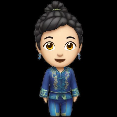 ningning Chinese singer idol emoji | AI Emoji Generator