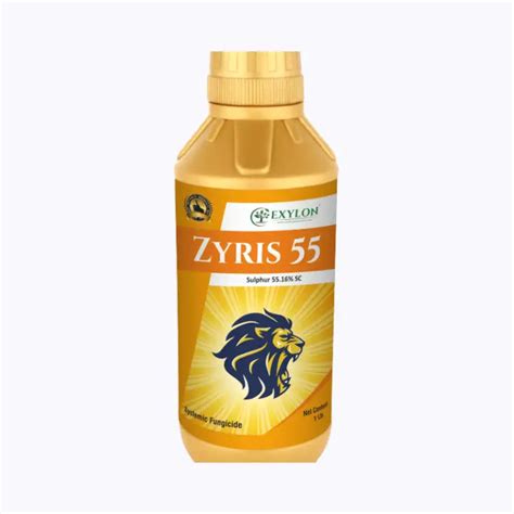 Buy Exylon Zyris 55 Fungicides (Sulphur 55.16% SC) | Superior Fungal...