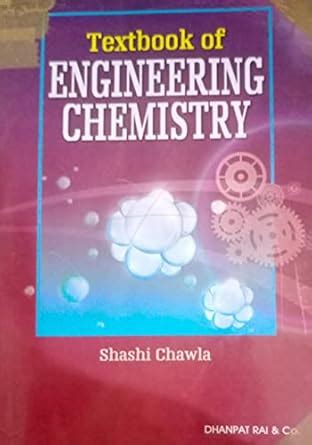 Amazon.in: Buy Textbook Of Engineering Chemistry By Shashi Chawla ...
