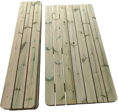 Buy MG Timber A-Frame Heavy Duty Wooden Picnic Tables (6ft Length ...