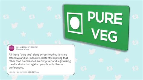 Pure veg signs at food outlets are offensive, says woman in now-viral ...