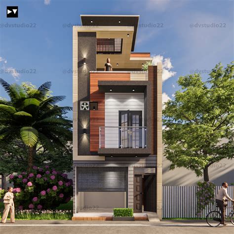 15X40 House Design Option 2 - DV Studio