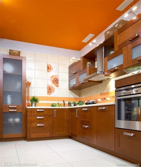 欧式厨房设计图__室内设计_环境设计_设计图库_昵图网nipic.com