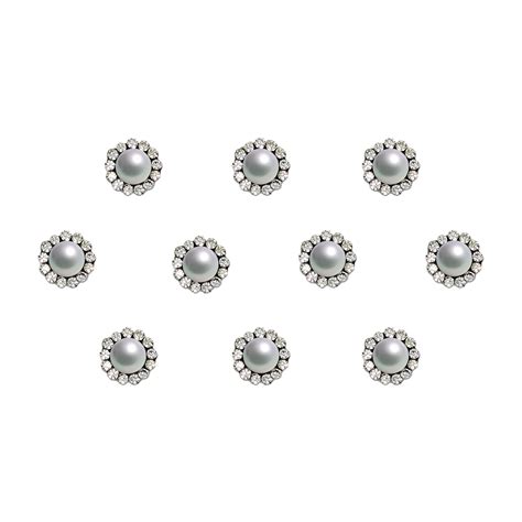 Comet Busters® Multicolor Round Pearl, Diamond Bindi (8mm ...