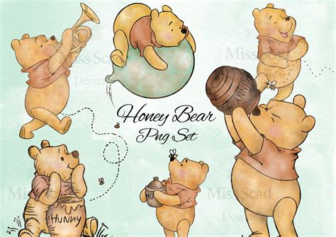 Winnie The Pooh Classic Baby Clipart