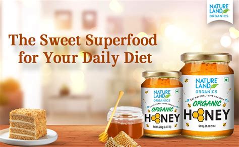 Natureland Organics Honey 250 Gm - Pure - Natural - Organic Food ...