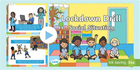 Lockdown Drill Social Situation PowerPoint | Twinkl - Twinkl