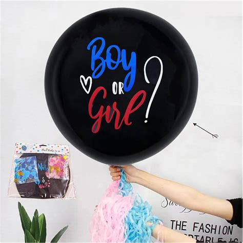 Gender Reveal Balloon Kit 36inch Boy or Girl Perfect for Baby Showers ...
