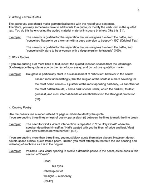 Integrating-Quotes For ESSAYS in ENGLISH | PDF