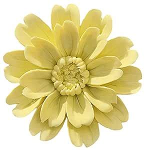 ALYCASO Handmade Decorative Ceramic Flowers 3D Wall Decor Hanging Room ...