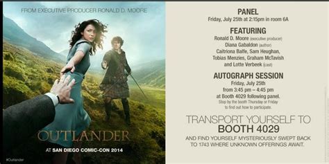 Image result for Outlander Comic-Con Panel