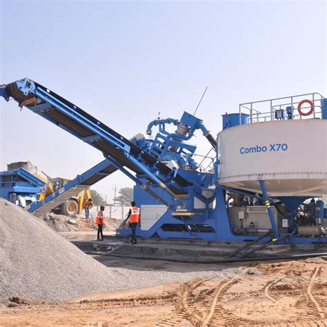 Greenfield customer in Rajasthan initiated into M-Sand Production | CFlo