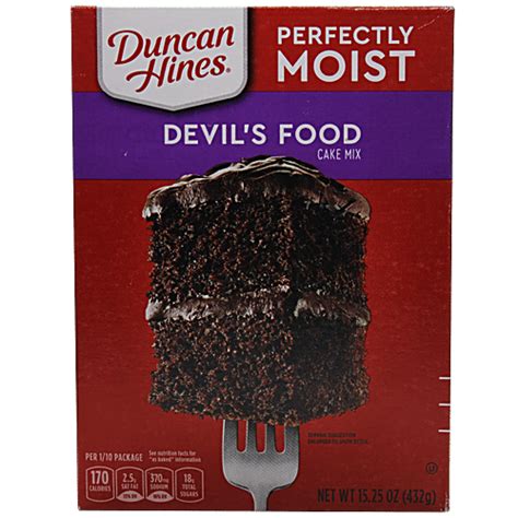 Buy Duncan Hines Perfectly Moist Devils Food Cake Mix - Imported Online ...