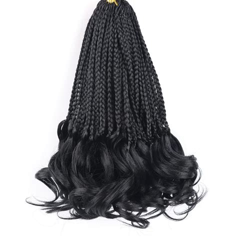 Kaluli 10 Inch Goddess Box Braids Crochet Hair for Black India | Ubuy