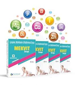 MEKVIT DROPS | Gelmek | Lycopene, Multivitamin & Multimineral Drops ...