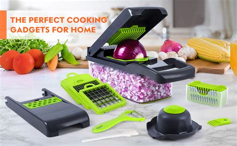 Buy Le Chiic 14 in 1 Multipurpose Chopper, Fruits & Vegetable Cutters ...
