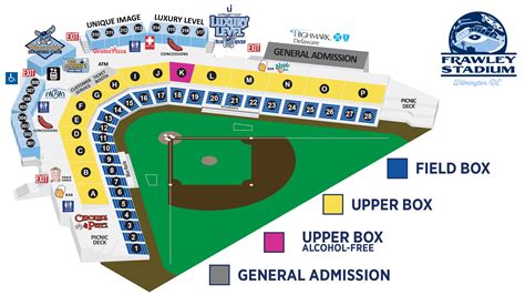 Wilmington Blue Rocks Seating & Pricing | Blue Rocks