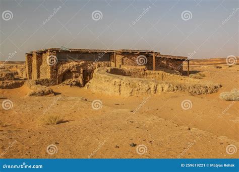 Ruins of Old Dongola Deserted Town, Sud Stock Image - Image of desert ...