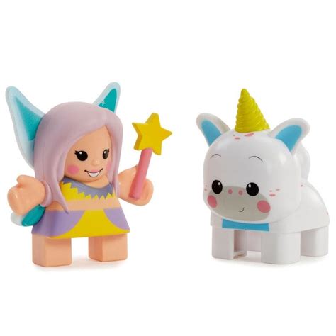 Buy Little Tikes Waffle Blocks Double Figure Pack- Fairy/Unicorn, Toys ...
